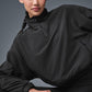 Cropped Elevation Coverup — Black
