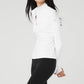 Alosoft 1/2 Zip Rapid Crew Sweatshirt — White