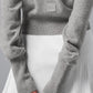 Cashmere Jet Set Cardigan — Dove Grey Heather