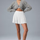 Cashmere Jet Set Cardigan — Dove Grey Heather