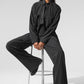 Dreamscape Button Down Long‑Sleeve — Black