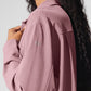Dreamscape Button Down Long‑Sleeve — Smoky Quartz