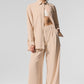 Dreamscape Button Down Long‑Sleeve — Macadamia