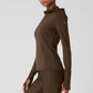 Airlift Winter Warm Hooded Runner — Espresso