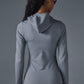 Airlift Winter Warm Hooded Runner — Steel Grey