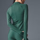 Airlift Winter Warm 1/4 Zip Long‑Sleeve — Winter Ivy