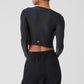 Standout Long‑Sleeve — Black