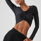 Standout Long‑Sleeve — Black