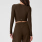 Standout Long‑Sleeve — Espresso