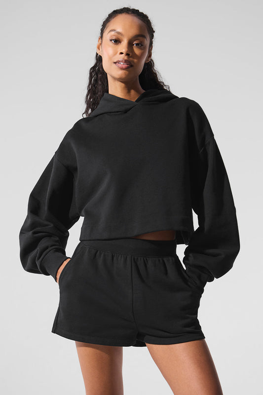 Bae Hooded Sweatshirt — Black