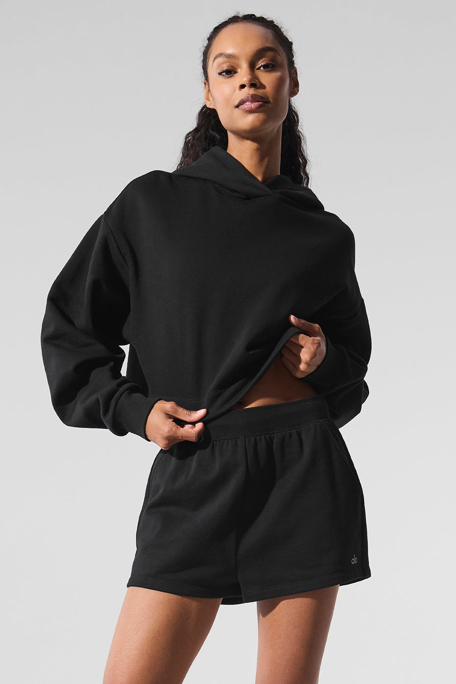 Bae Hooded Sweatshirt — Black