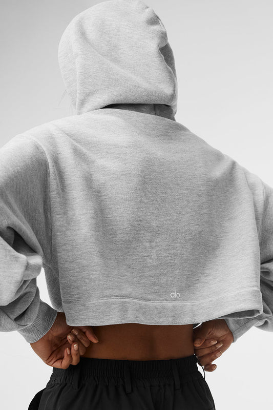 Bae Hooded Sweatshirt — Athletic Heather Grey