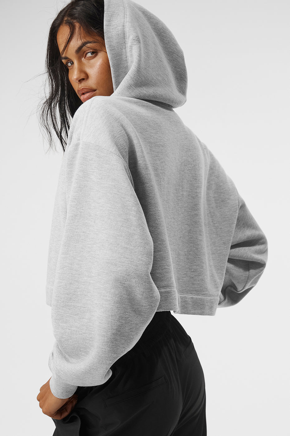 Bae Hooded Sweatshirt — Athletic Heather Grey