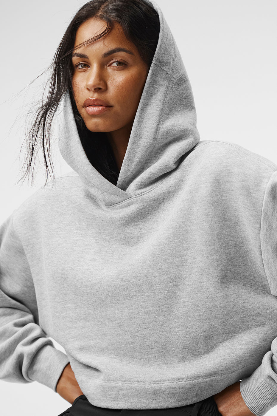 Bae Hooded Sweatshirt — Athletic Heather Grey