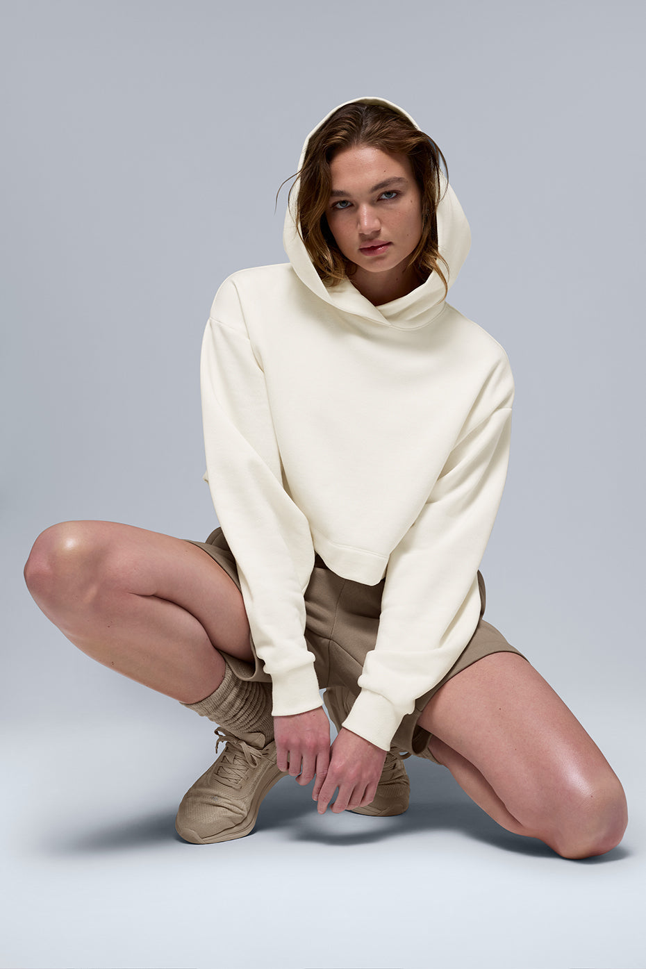 Bae Hooded Sweatshirt — Ivory