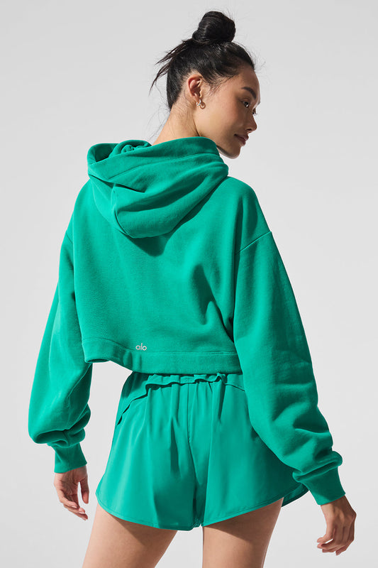Bae Hooded Sweatshirt — Spruce Green