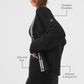 Tennis Club Sweater Knit Cardigan — Black/Ivory