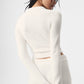 Snuggle Up Sweater Long‑Sleeve — Ivory