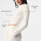 Snuggle Up Sweater Long‑Sleeve — Ivory