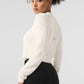 Snuggle Up Sweater Cropped Cardigan — Ivory