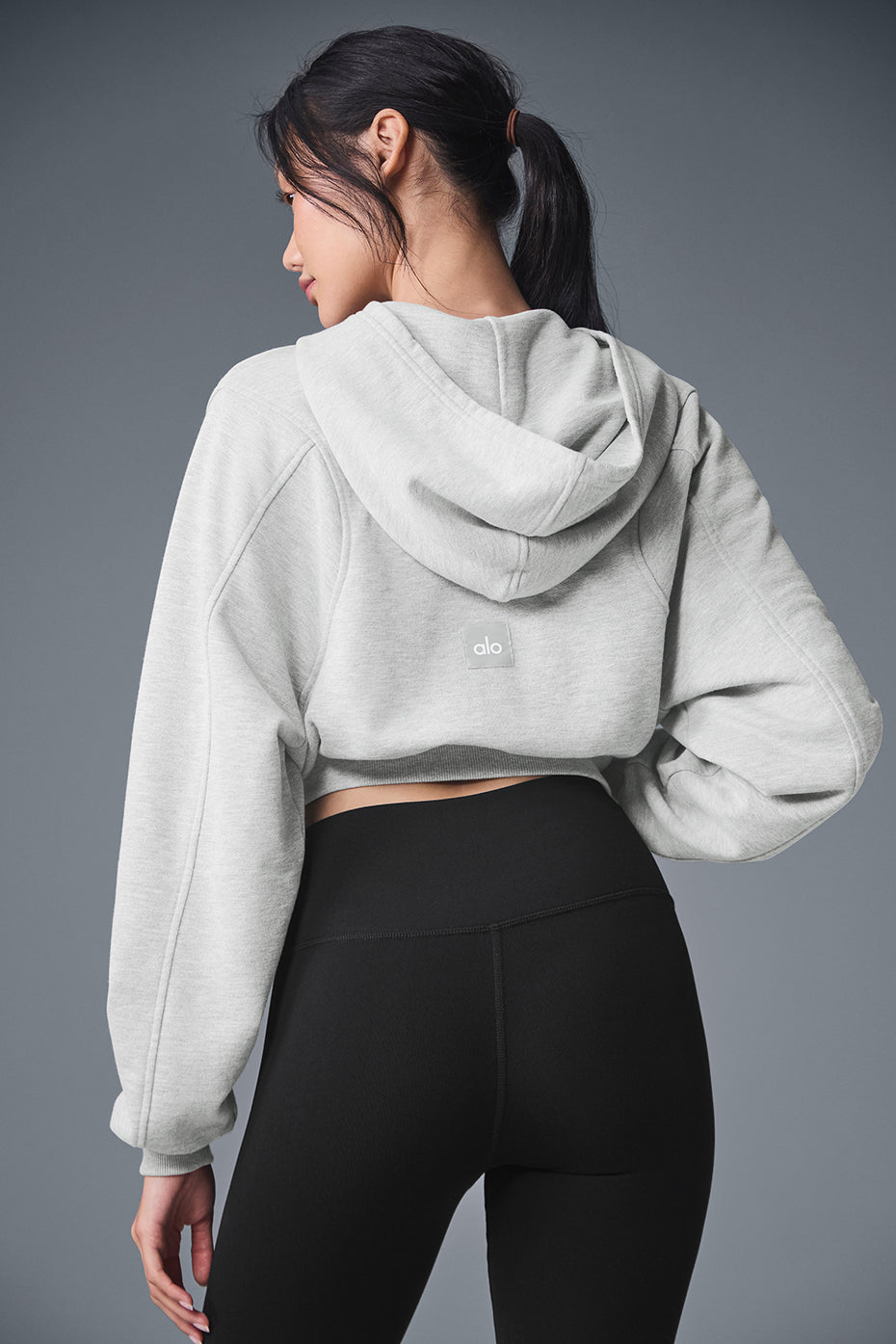 Sweet Escape Zip Up Hooded Sweatshirt — Athletic Heather Grey