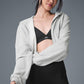 Sweet Escape Zip Up Hooded Sweatshirt — Athletic Heather Grey