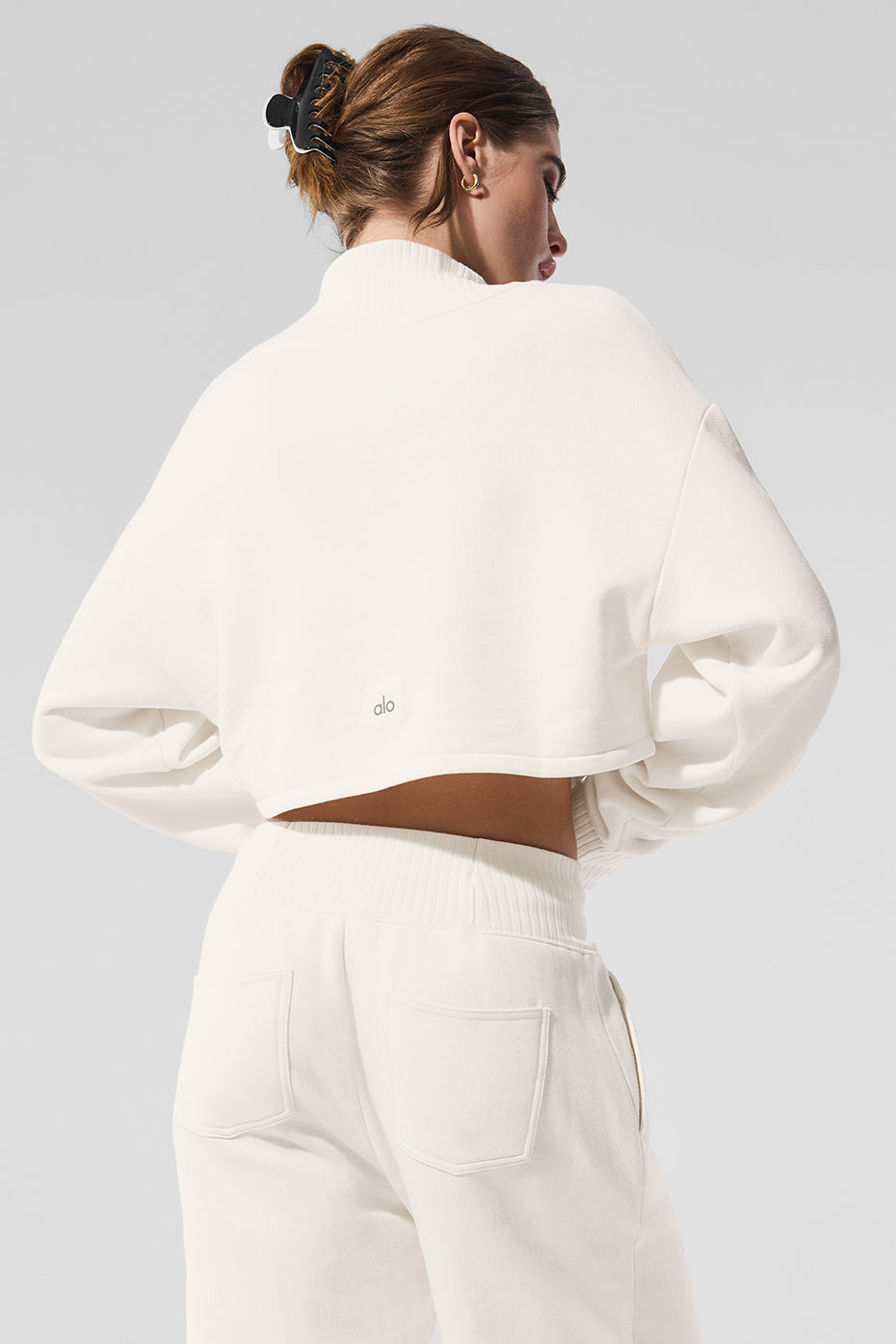 Cropped Serenity Coverup — Ivory