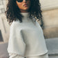 Cropped Serenity Coverup — Ivory