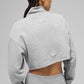 Cropped Serenity Coverup — Athletic Heather Grey