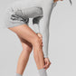 Ribbed Modal Long‑Sleeve — Athletic Heather Grey