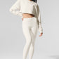 Extreme Cropped Crew Sweatshirt — Ivory