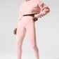 Extreme Cropped Crew Sweatshirt — Pink Quartz
