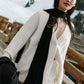 Cable Knit Winter Bliss Cardigan — Ivory