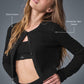 Pointelle Sweater Be Mine Cardigan — Black