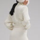 Winter Magic Cashmere Turtleneck — Ivory