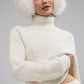 Winter Magic Cashmere Turtleneck — Ivory