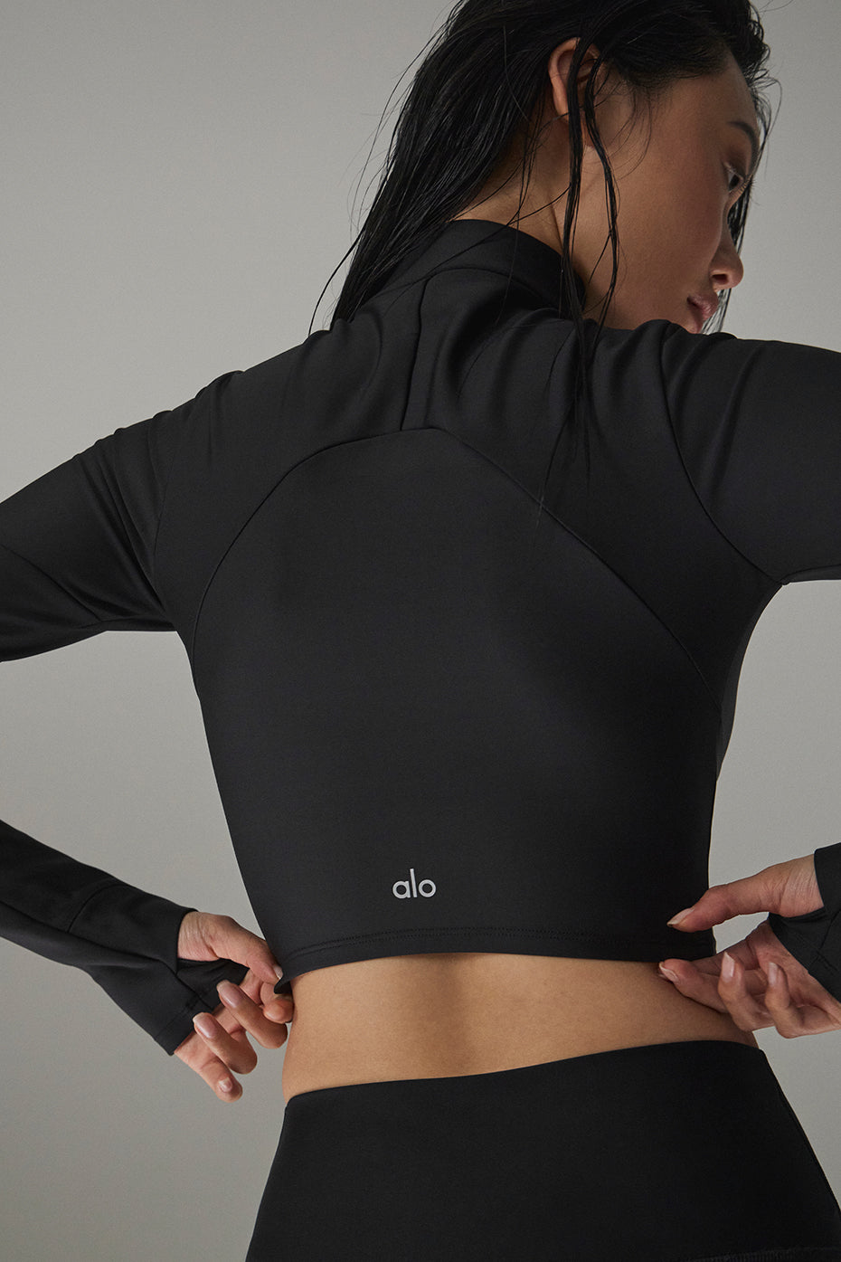 Airlift Winter Warm Ski Time Long‑Sleeve — Black