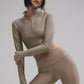 Airlift Winter Warm Ski Time Long‑Sleeve — Light Cocoa