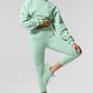 Cropped Accolade Crewneck — Spearmint