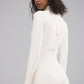 Airlift Winter Warm Mesh Ski Time Long‑Sleeve — Ivory