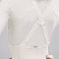 Airlift Winter Warm Mesh Ski Time Long‑Sleeve — Ivory