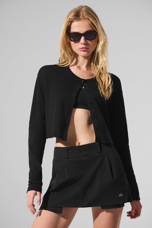 Supernatural Sweater Cardigan — Black