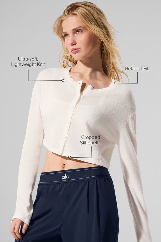 Supernatural Sweater Cardigan — Ivory