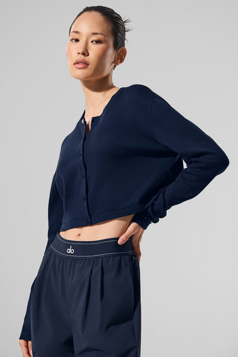 Supernatural Sweater Cardigan — Navy
