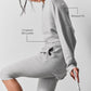 Cropped Sway Crew Neck Crew Sweatshirt — Athletic Heather Grey