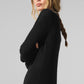 Sheer Cashmere Long Cardigan — Black