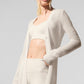 Sheer Cashmere Long Cardigan — Ivory