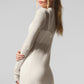 Sheer Cashmere Long Cardigan — Ivory