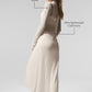 Sheer Cashmere Long Cardigan — Ivory