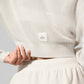 Sheer Cashmere Cropped Cardigan — Ivory
